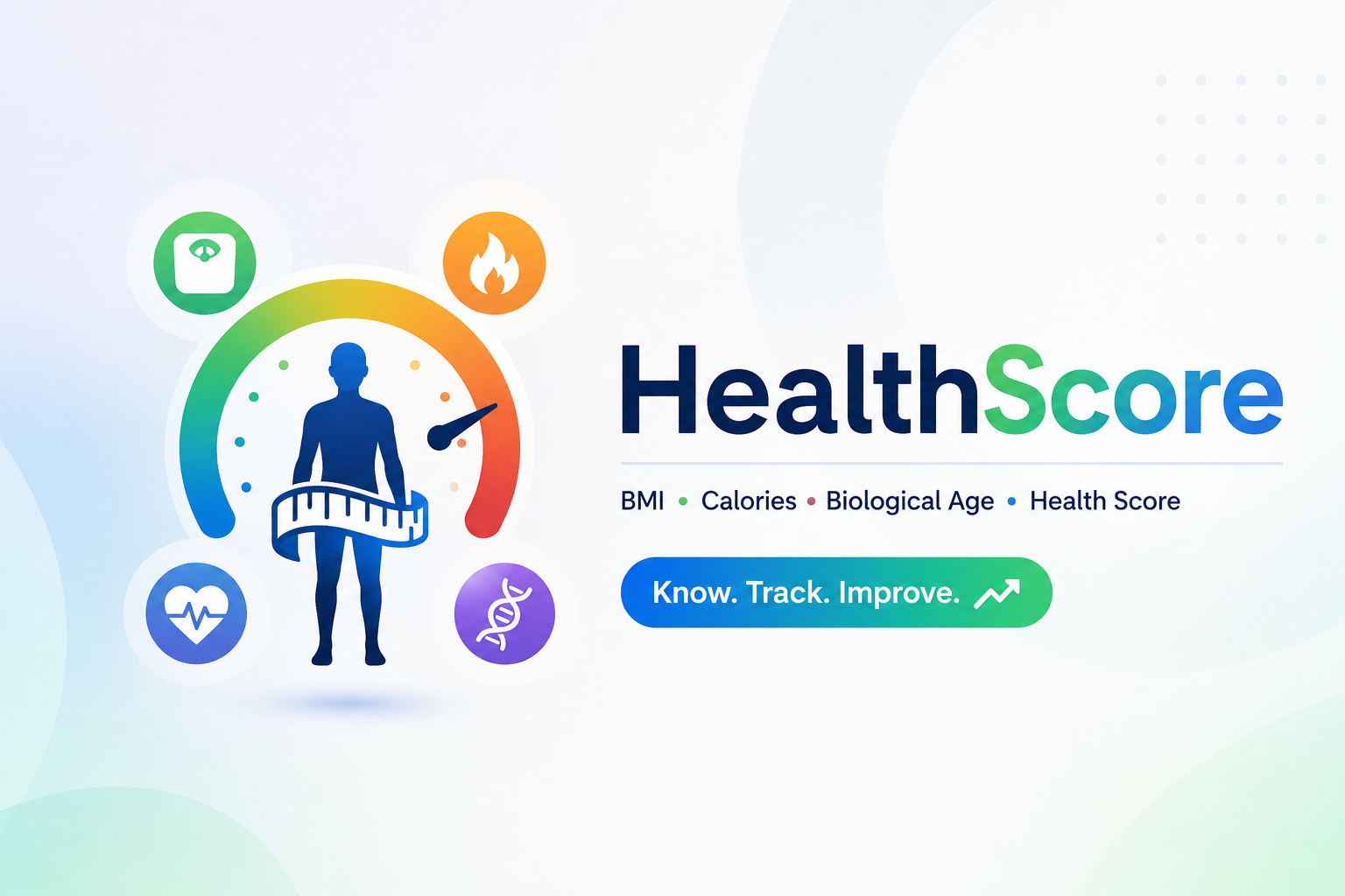 BMI & Calorie calculator healthscore sign